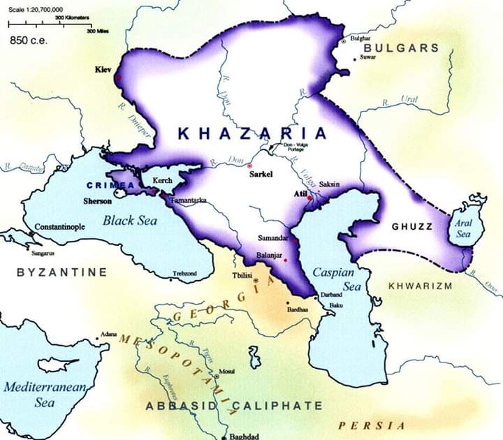 The Khazarian Empire: History, Territory, and Conversion to Judaism